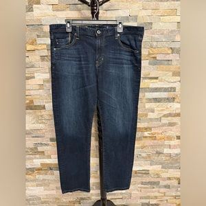 AG Adriano Goldschmied Denim 360 The Graduate Jeans Mens 38x34 Tailored Leg Blue